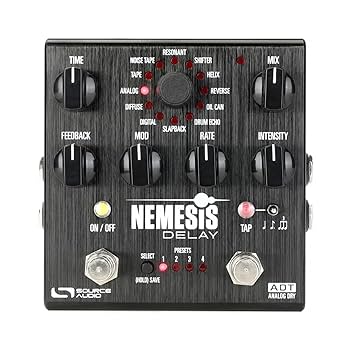Amazon.com: Source Audio Nemesis ADT Delay Pedal : Musical